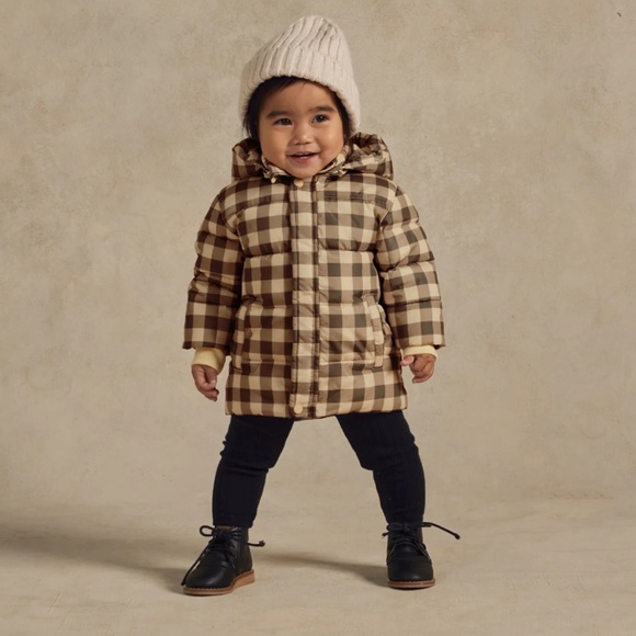 NEW rylee and cru winter Ski Jacket || Charcoal Check - Picture 3 of 3